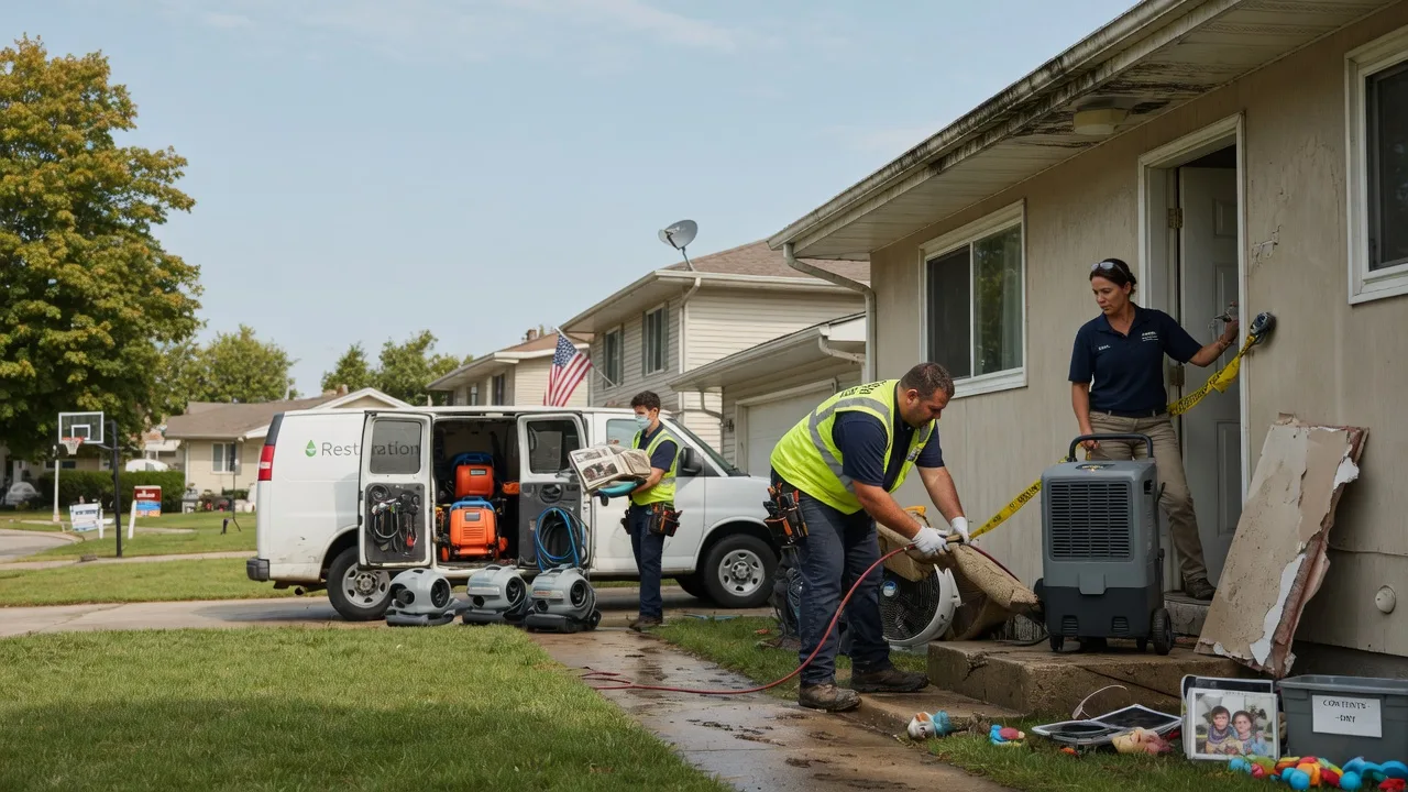 Water Damage Restoration in Liverpool, TX near me